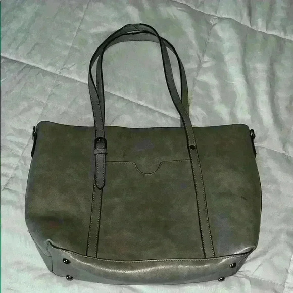 Elegant Gray Tote Bag - Picture 2 of 4